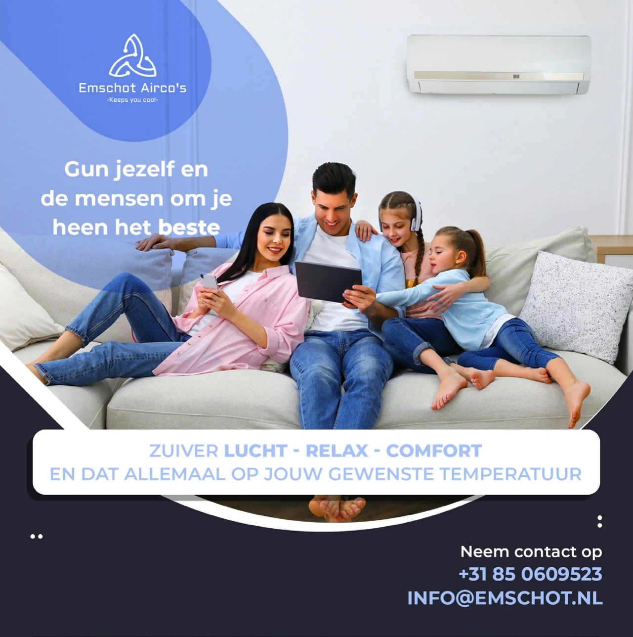Emschot Airco's family post.